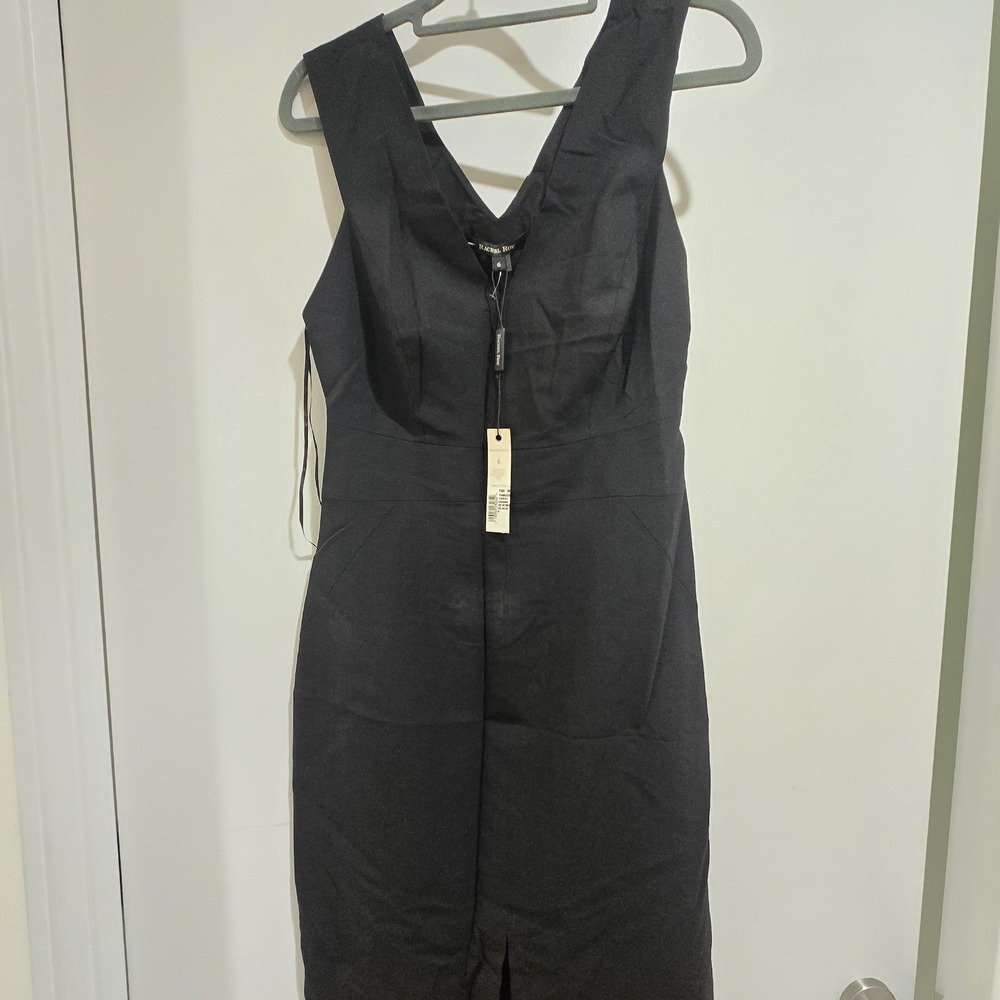 Chic Black Backless Dress